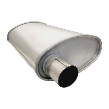 8" x 4" Offset/Offset Configurations Mufflers | Aluminised | Select Your Size Length and Internal Options