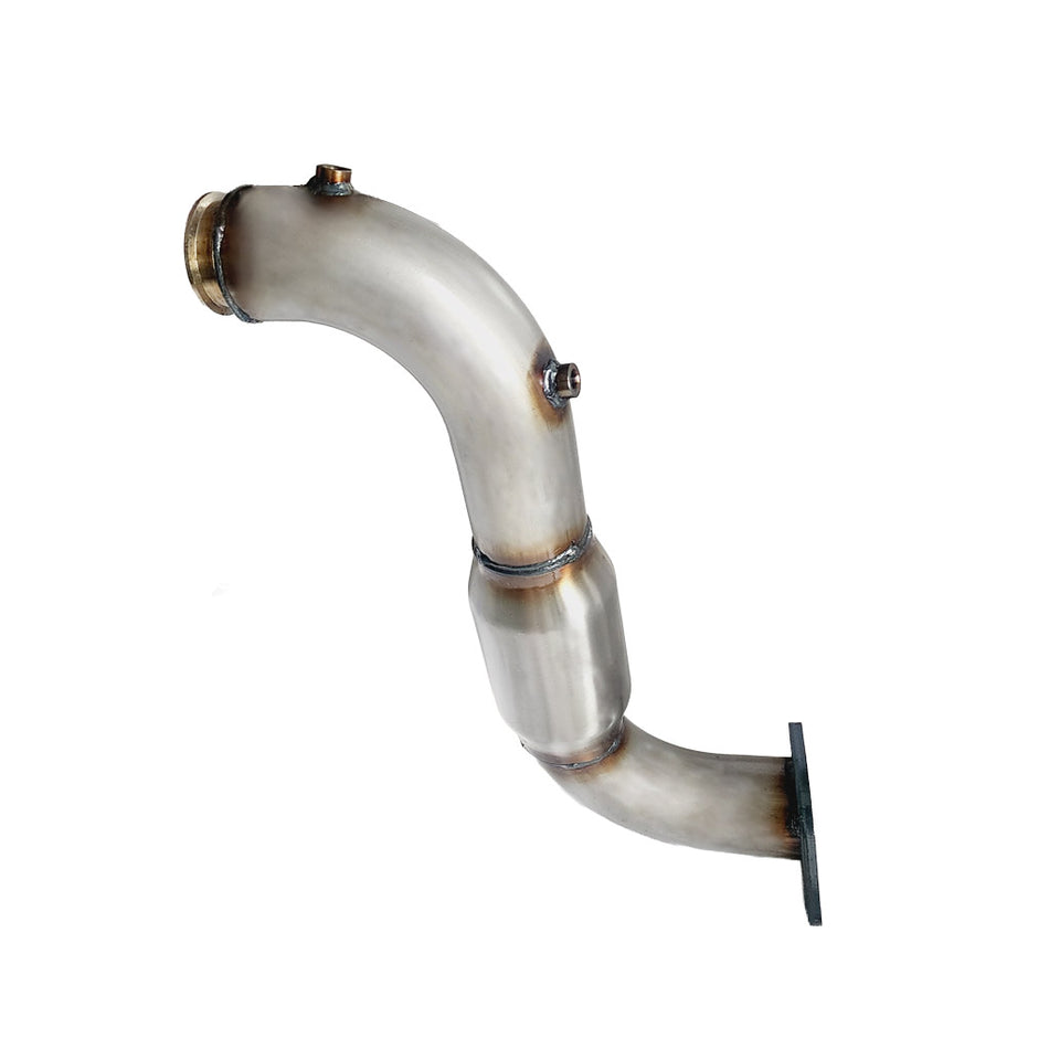 Isuzu D-Max Stainless 2017-2020 4JJ1 3L Bolt on 3" DPF Delete Pipe Kit With Cat