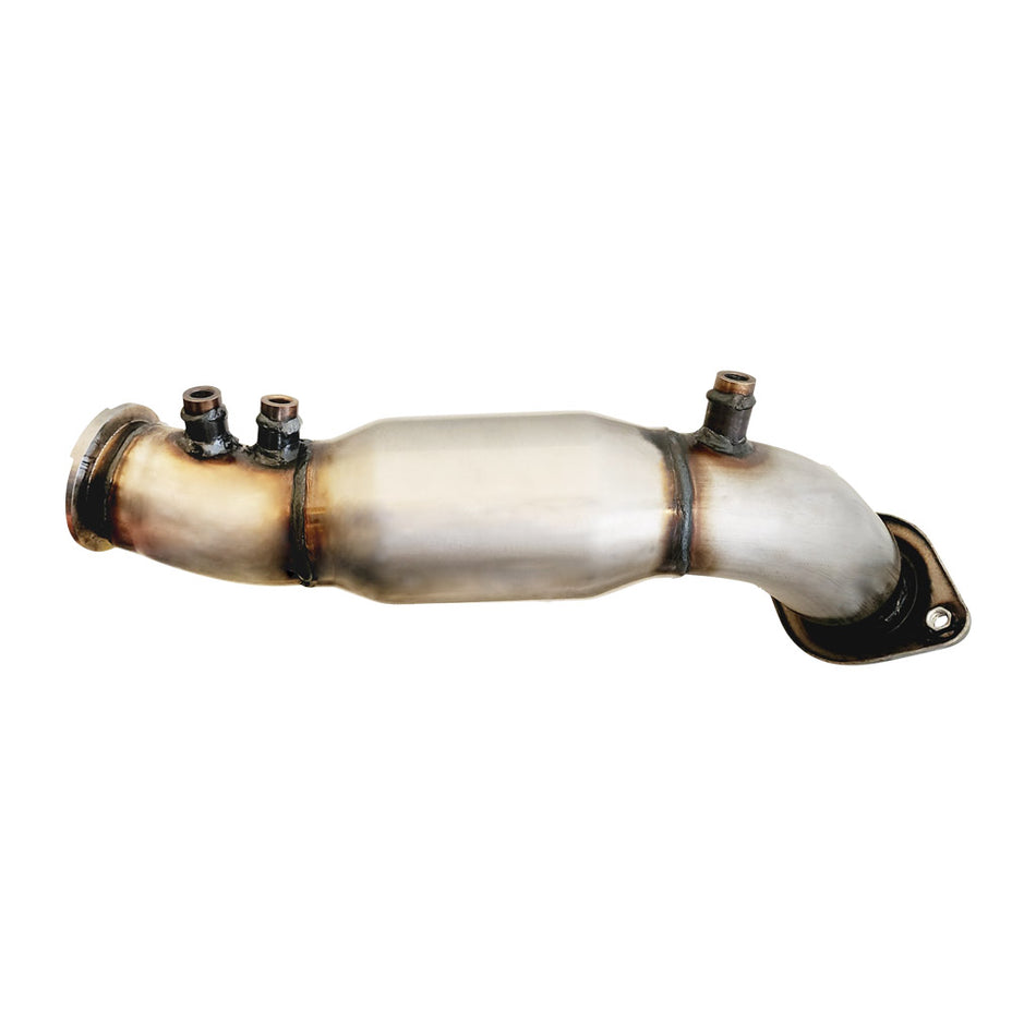 Toyota Hilux N80 2.8l 3" Stainless Turbo DPF Delete Pipe With Cat