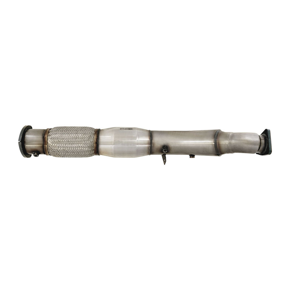 4" Toyota Landcruiser 79 Series 4.5L Stainless Dump Pipe Only Kit With Cat DPF Model