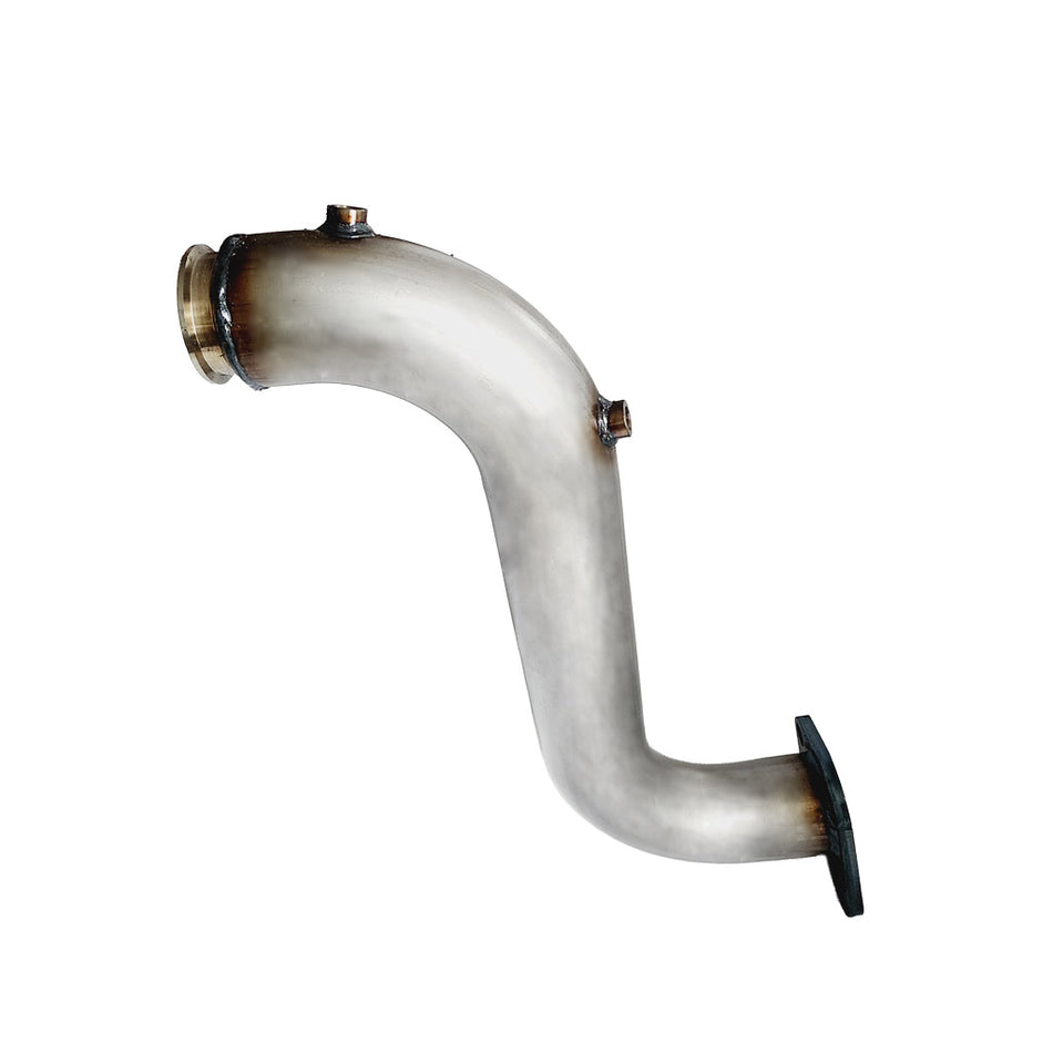 Isuzu D-Max Stainless 2017-2020 4JJ1 3L Bolt on 3" DPF Delete Pipe Kit Without Cat