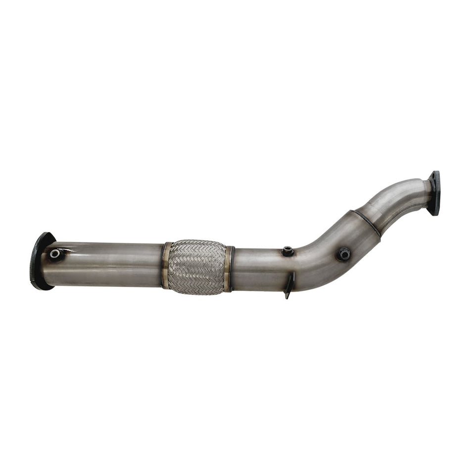 4" Toyota Landcruiser 79 Series 4.5L Stainless Dump Pipe Only Kit No Cat
