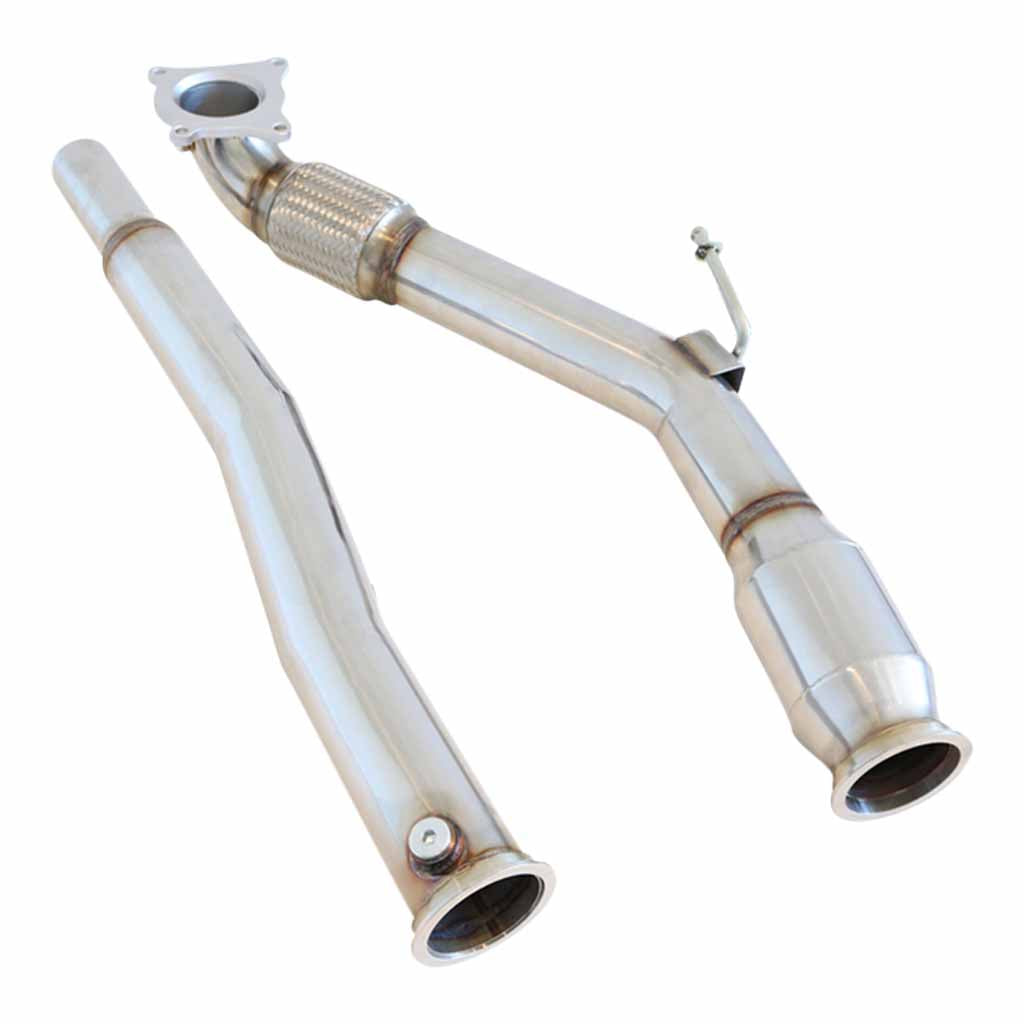 VW Golf GTI Mk5 / Mk6 2.0T 2004 - 2013 Volkswagen 3 Inch Dump Down Pipe W/ Cat stainless steel exhaust pipes