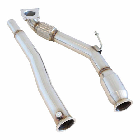 VW Golf GTI Mk5 / Mk6 2.0T 2004 - 2013 Volkswagen 3 Inch Dump Down Pipe W/ Cat stainless steel exhaust pipes