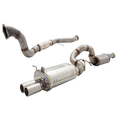 Ford Falcon BA BF XR6 Turbo Sedan XFORCE Full Exhaust 4" To 3.5" - Raw 409