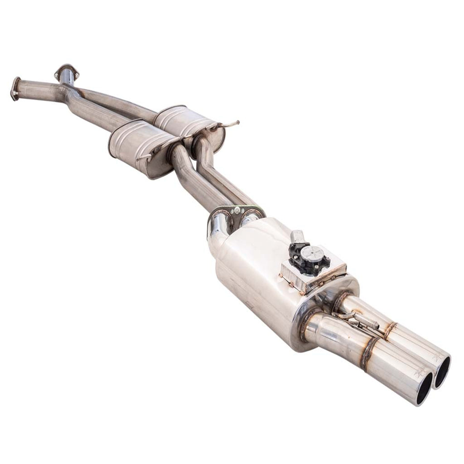 Commodore VT VX VY VZ V8 Ute Twin 3 Inch Catback Exhaust Varex Rear - Raw 409