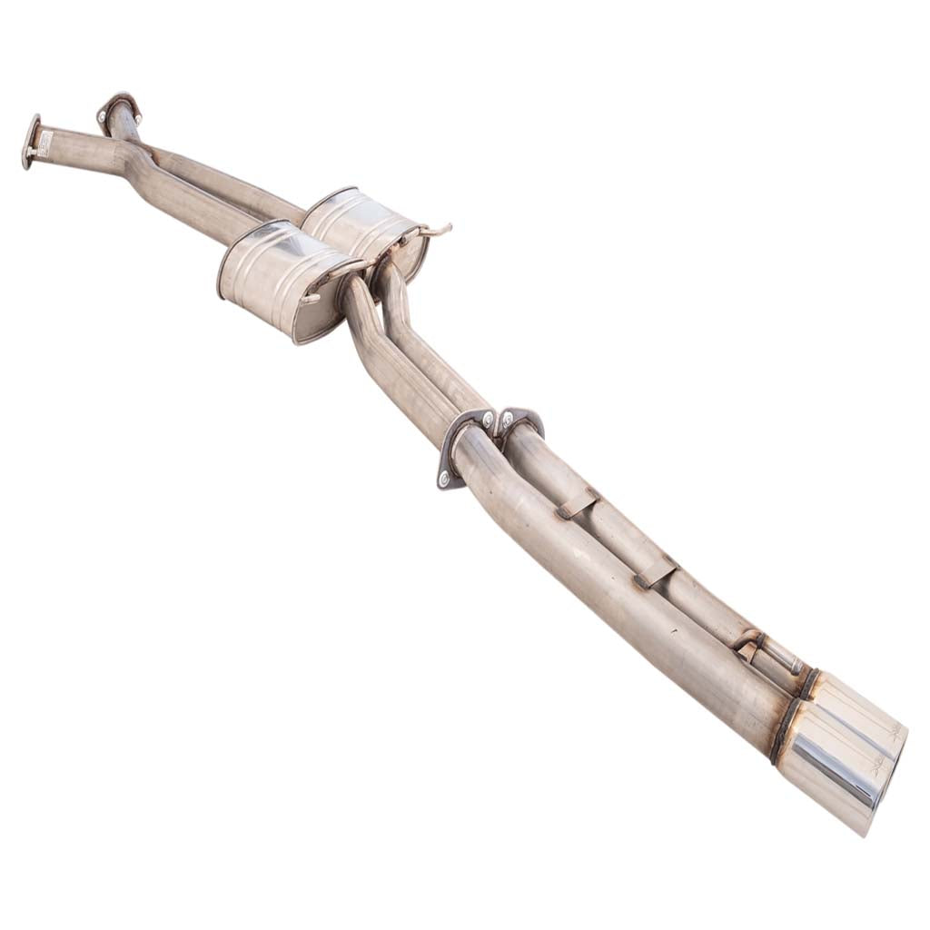 Holden Commodore VT VX VY VZ Ute XFORCE Twin 2.5" Catback Tailpipe Rear Raw 409