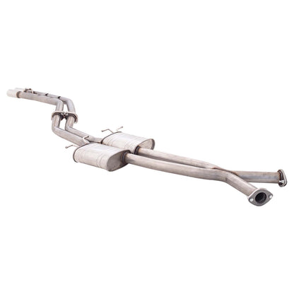 Holden Commodore VT VX VY VZ Ute XFORCE Twin 2.5" Catback Tailpipe Rear Raw 409