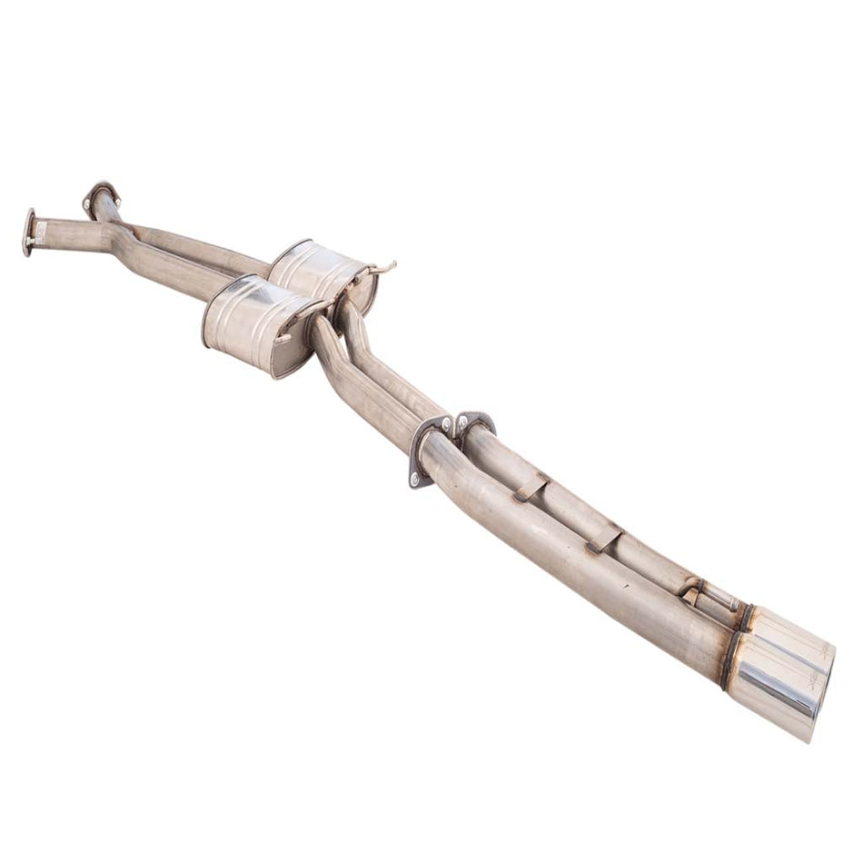 Holden Statesman WH WK WL XFORCE Twin 2.5" Catback Exhaust Tailpipe Rear Raw 409