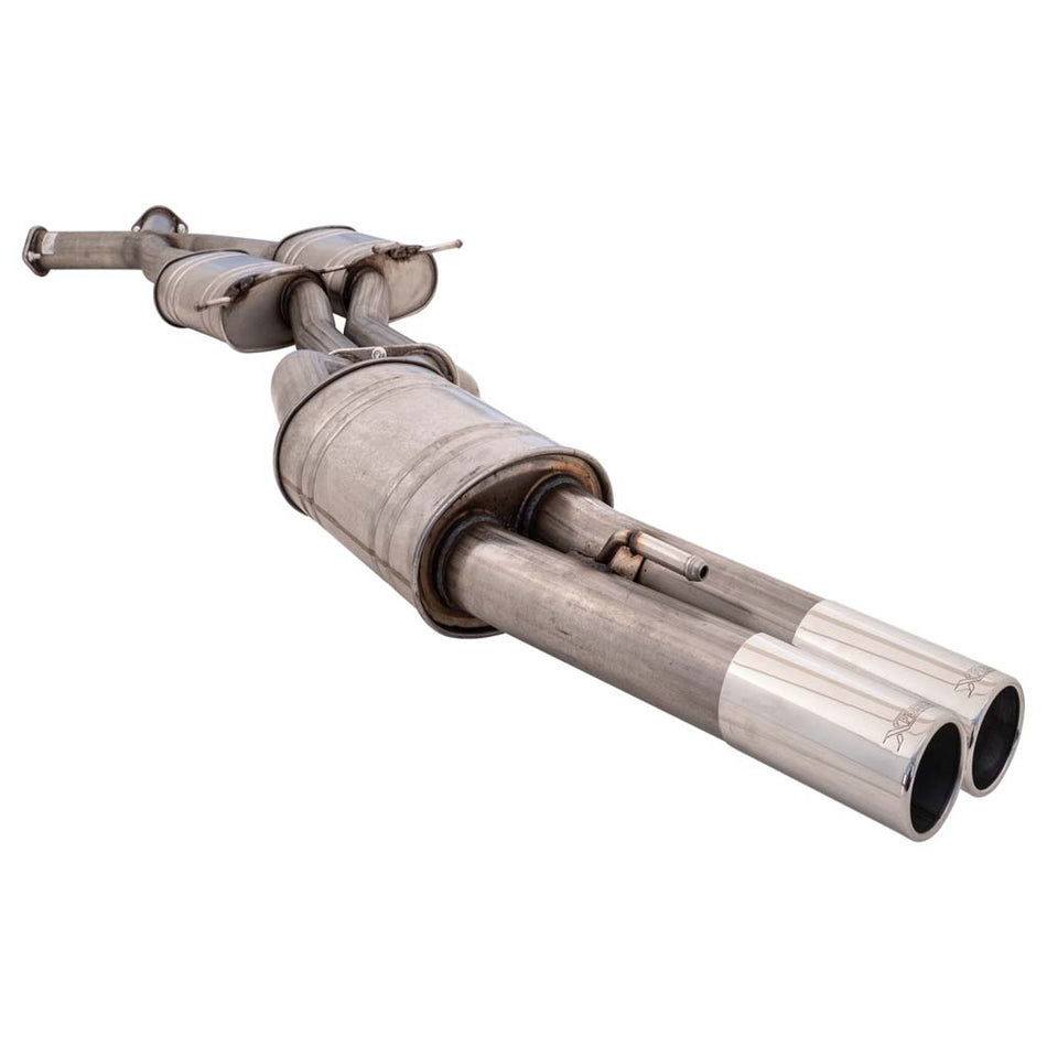 Holden Statesman WH WK WL XFORCE Twin 3 Inch Catback Exhaust - Raw 409