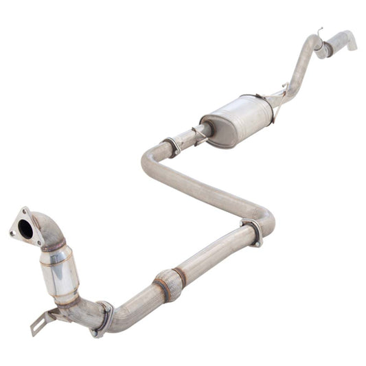 Nissan Navara D40 Turbo Back Exhaust with Cat Converter