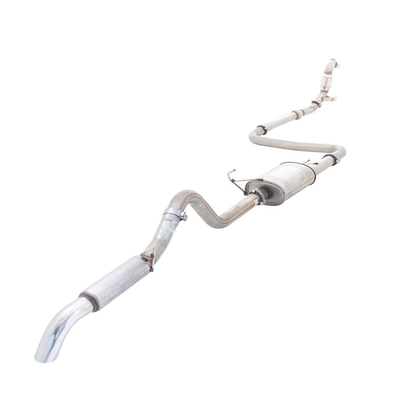 Nissan Navara D40 Turbo Back Exhaust with Cat Converter