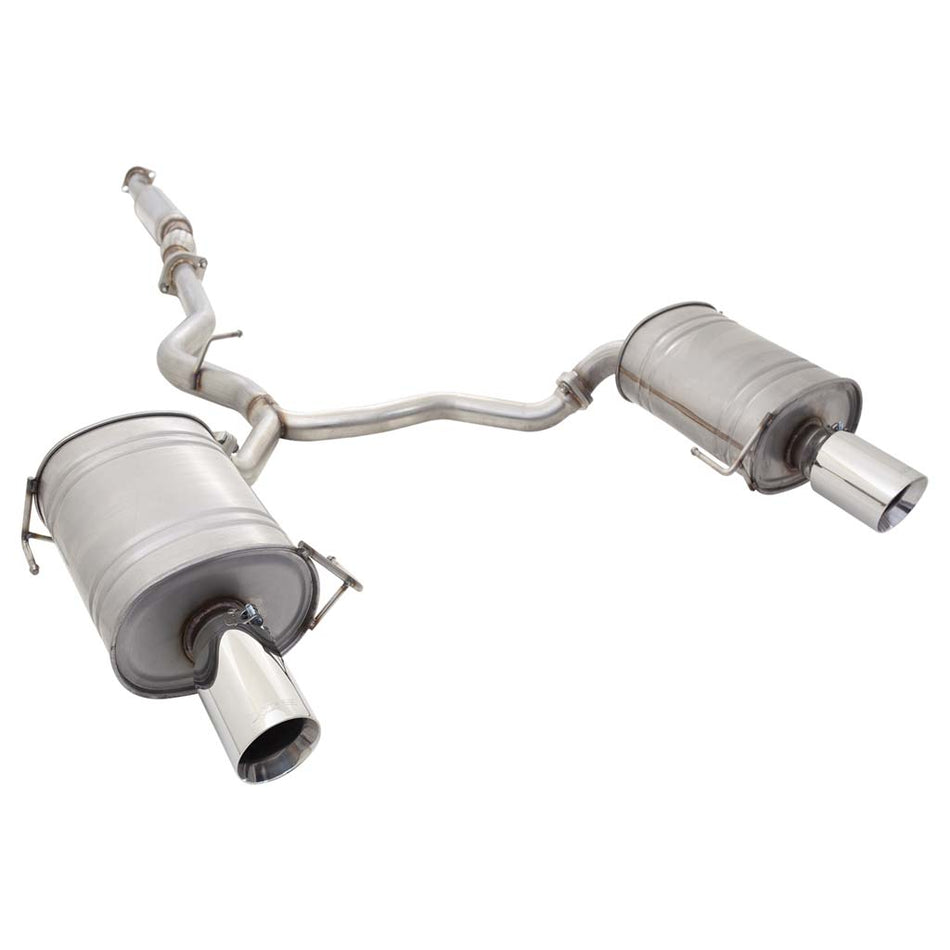 Subaru Liberty 3L (Non Turbo) 2004-09 XFORCE 2.5 Inch Catback Exhaust - Raw 409