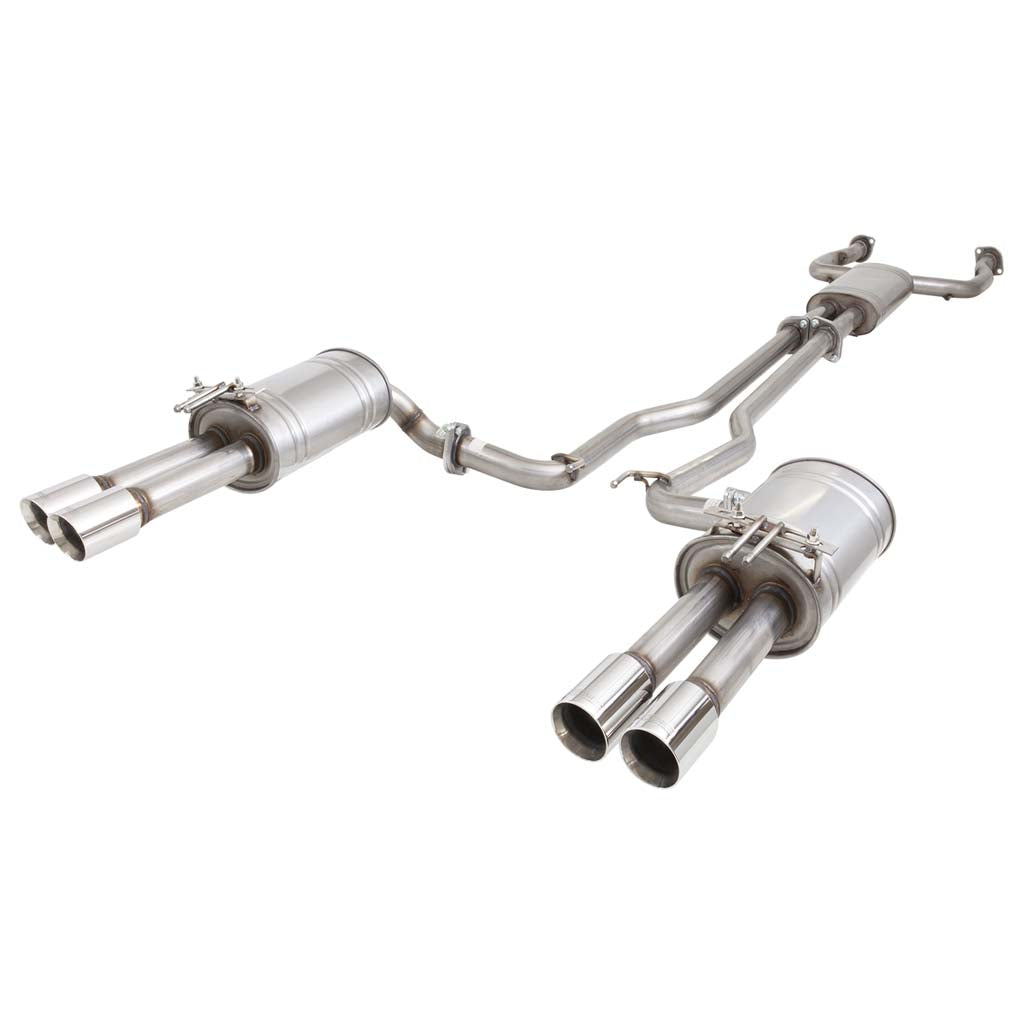 Holden Commodore VE VF Ute SV6 XFORCE Twin 2.25 Inch Catback - Raw 409