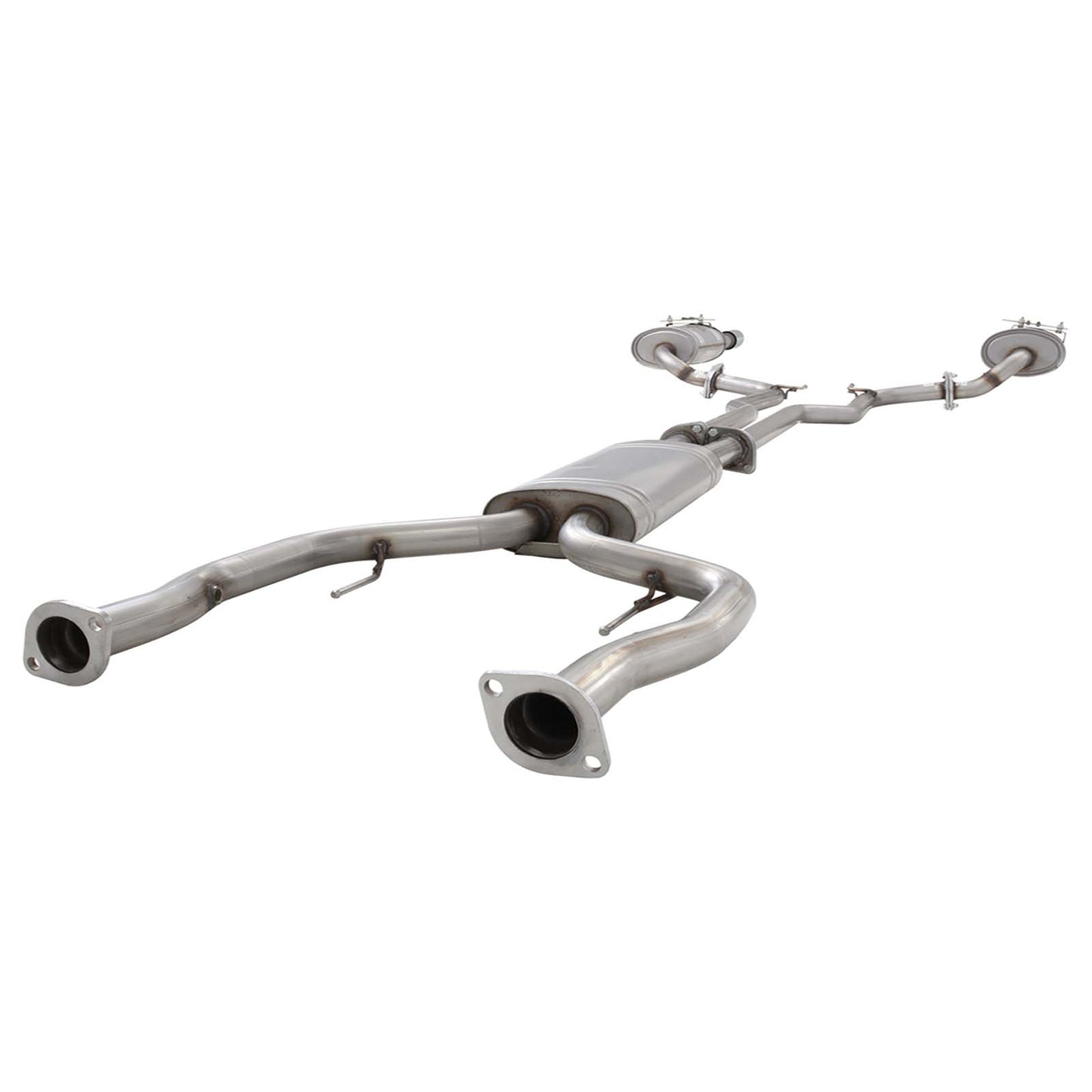 Holden Commodore VE VF Ute SV6 XFORCE Twin 2.25 Inch Catback - Raw 409