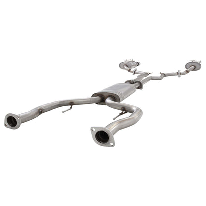 Holden Commodore VE VF Ute SV6 XFORCE Twin 2.25 Inch Catback - Raw 409