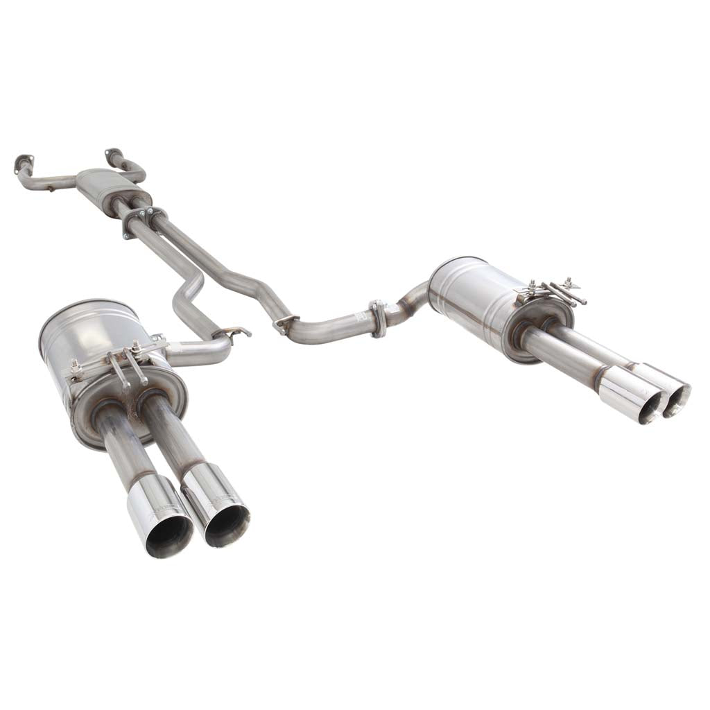 Holden Commodore VE VF Ute SV6 XFORCE Twin 2.25 Inch Catback - Raw 409