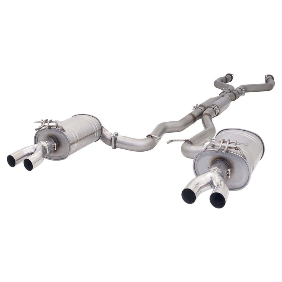 Holden HSV GTS GEN-F 2013 - 2017 XFORCE Twin 3 Inch Catback System - Raw 409 **** Special Order Item ****