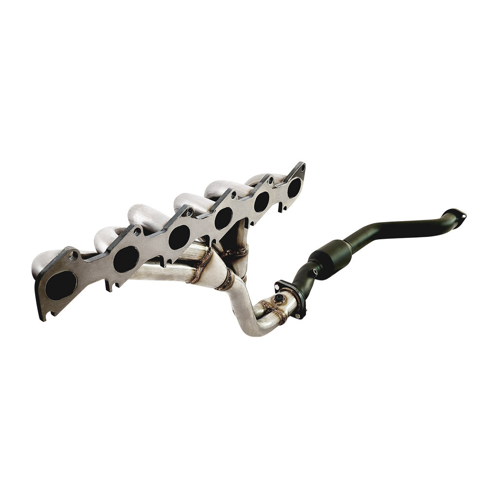 Ford Falcon FG 6Cyl Sedan Only - XPS Headers And 100 Cell High Flow Cat stainless steel exhaust component with mandrel bends