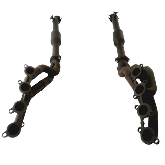 Toyota Landcruiser 100 Series Uzj100r Wagon 4.7l 2-1/4" Extractors And Hi flow Stainless Cats