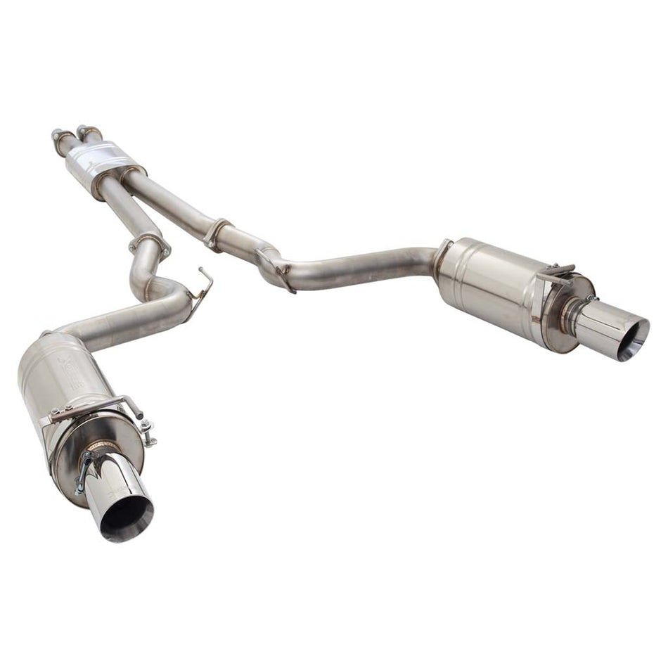 Ford S550 Mustang GT V8 Cat Back System Stainless (DOES NOT FIT CONVERTIBLE)
