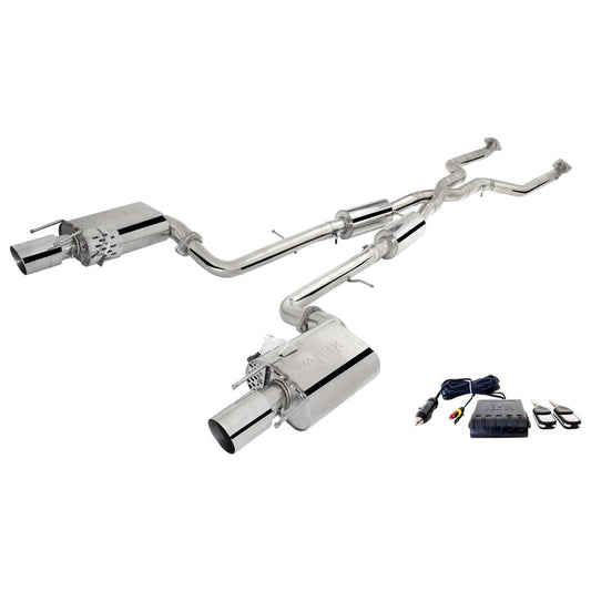 Lexus IS 350 GSE31R Varex Valved Cat Back Exhaust System