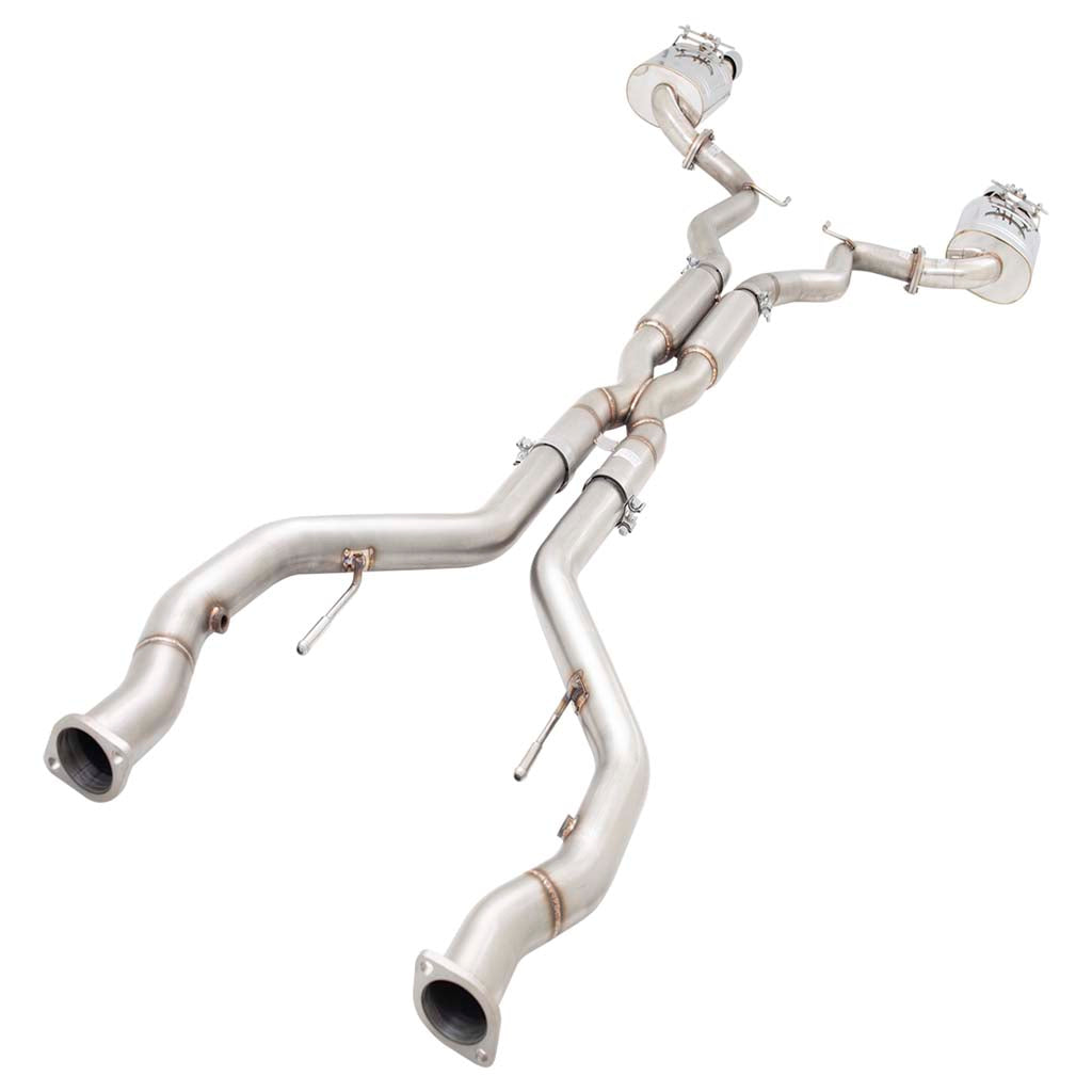Holden Commodore VE VF Ute XFORCE Twin 2.5 Inch Catback Exhaust - Polished SS