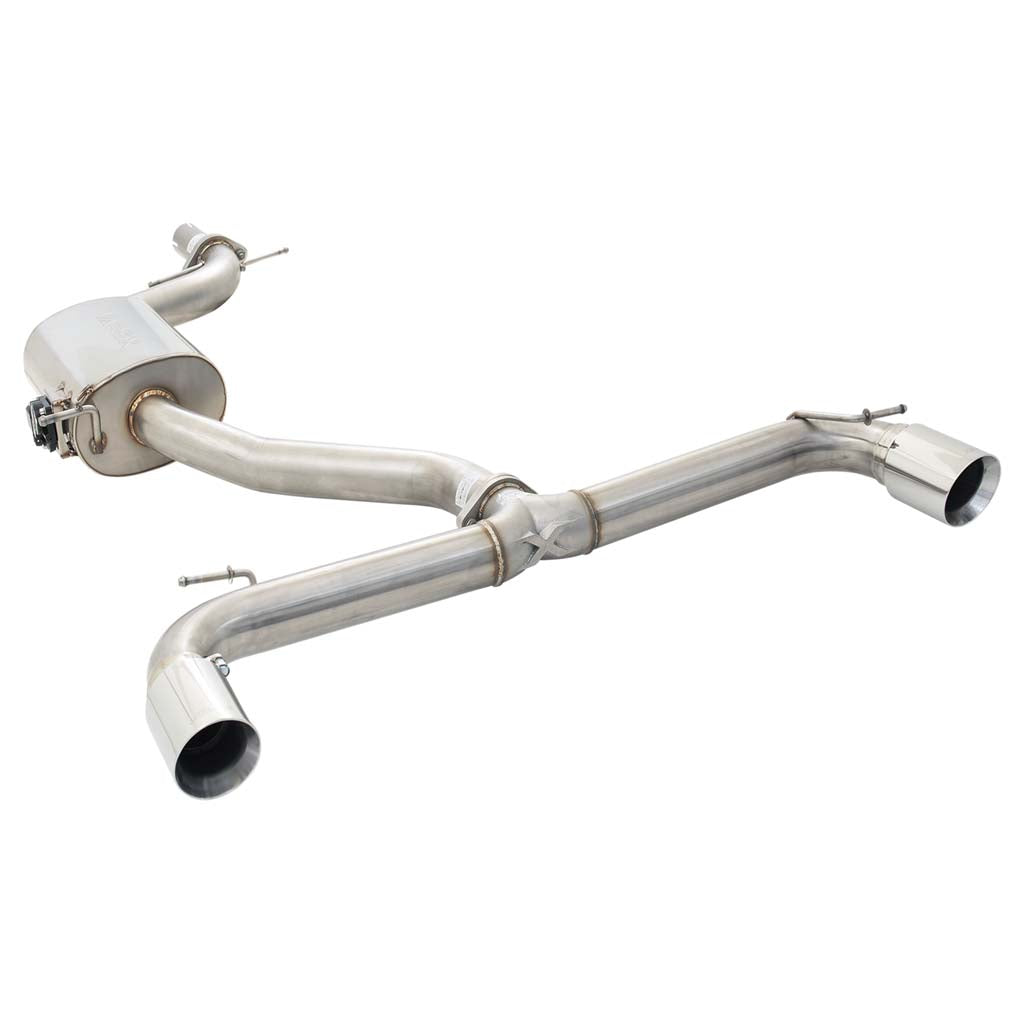 Volkswagen Golf GTI Mk6 XFORCE 3" Catback Exhaust With Varex Centre Polished SS