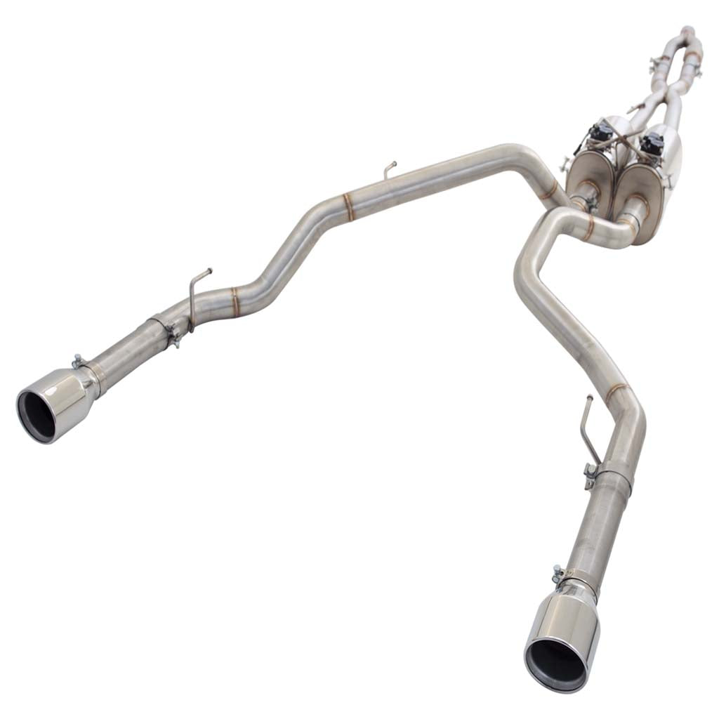 RAM 1500 DS 5.7L HEMI Varex Valved Cat Back Exhaust System