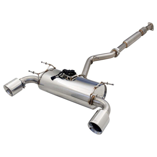 2.5Inch Varex Valved Cat Back Exhaust System