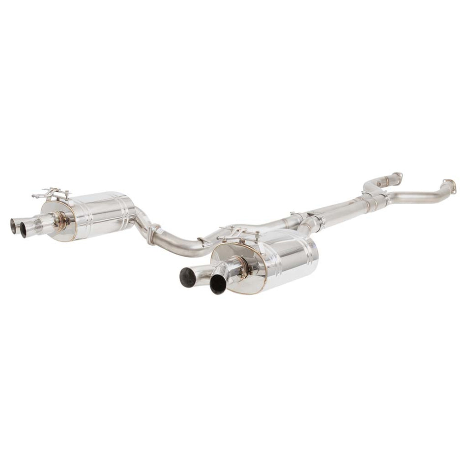HSV VF Sedan Straight Pipe Center Twin 3Inch 304 SS Cat Back **** Special Order Item ****