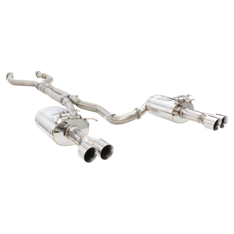 Holden VE/VF V8 Ute Straight Pipe Center Twin 3Inch 304 SS Cat Back **** Special Order Item ****