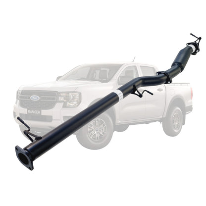Ford Ranger Next Gen 2022 Onwards 2L BI-Turbo 3 Inch DPF Back Exhaust Not For ADBLUE models (Requires tunning After Fitment)