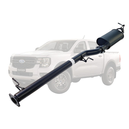 Ford Ranger Next Gen 2022 Onwards 2L BI-Turbo 3 Inch DPF Back Exhaust Not For ADBLUE models (Requires tunning After Fitment) stainless steel exhaust system