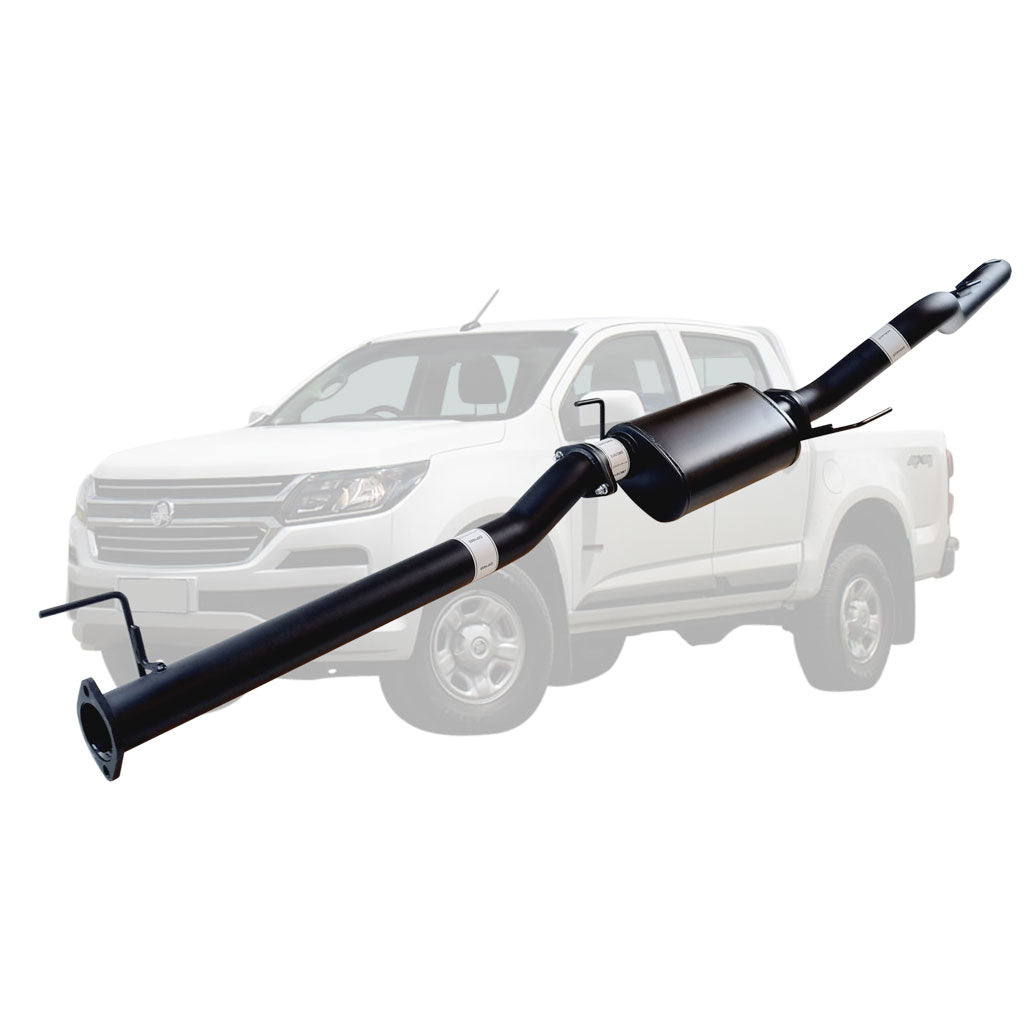 Holden Colorado RG 2016 Onwards 2.8L Crew Cab 3 Inch DPF Back Exhaust stainless steel mandrel bent system