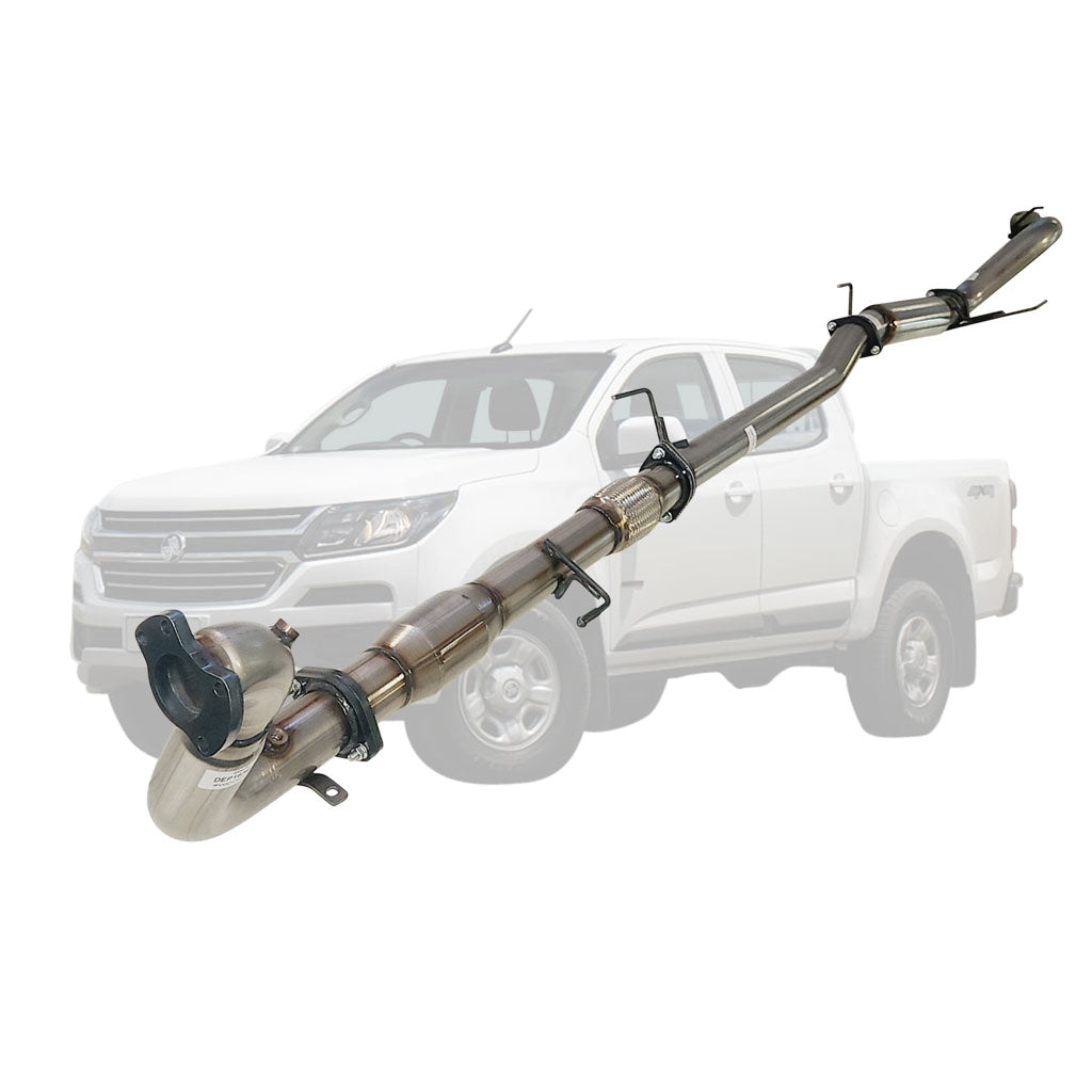 Holden Colorado RG 2016 Onwards 2.8L 3 Inch Turbo Back DPF Delete Exhaust stainless steel tubing system