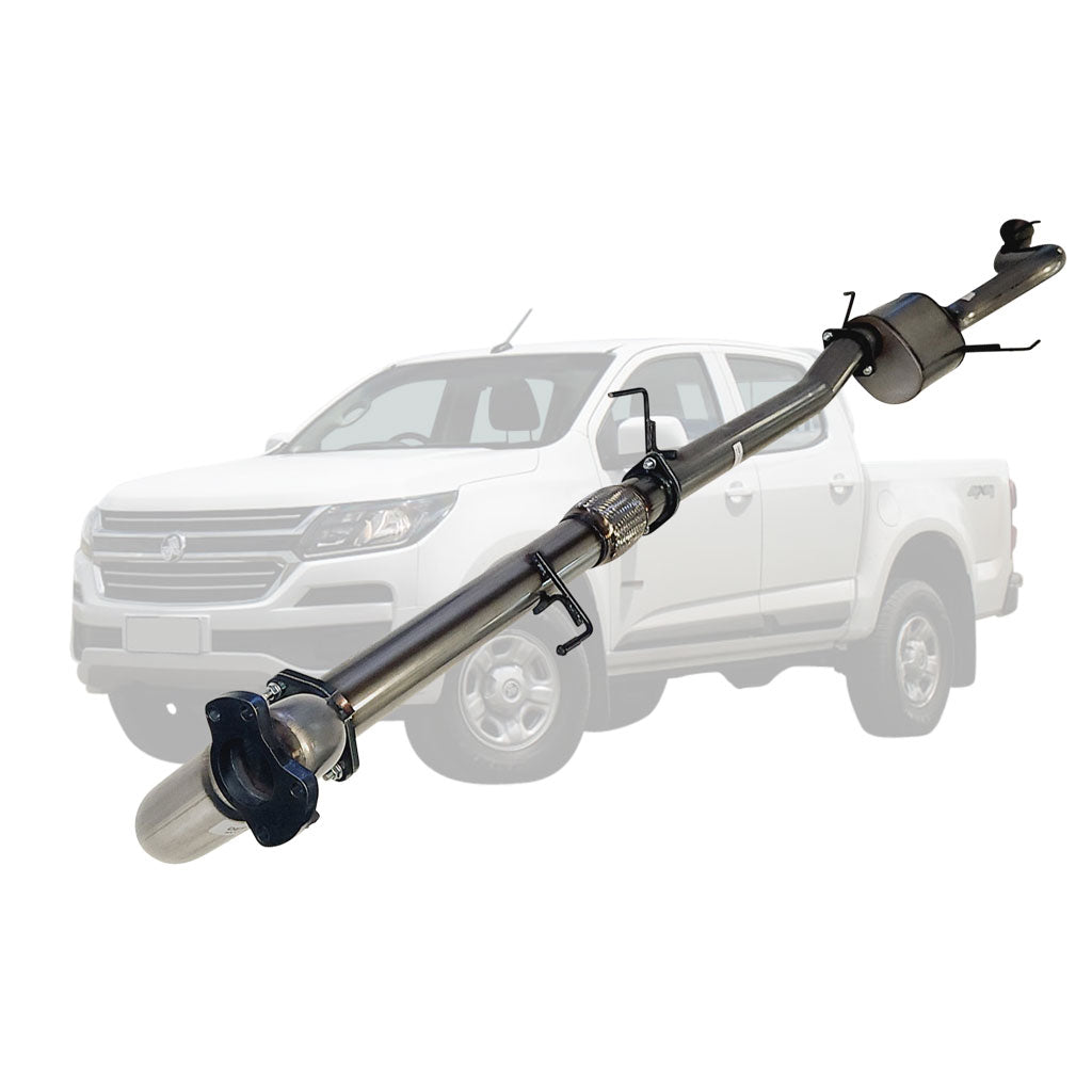 Holden Colorado RG 2016 Onwards 2.8L 3 Inch Turbo Back DPF Delete Exhaust stainless steel turbo back system with muffler and flanges