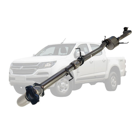 Holden Colorado RG 2016 Onwards 2.8L 3 Inch Turbo Back DPF Delete Exhaust stainless steel turbo back system with muffler and flanges