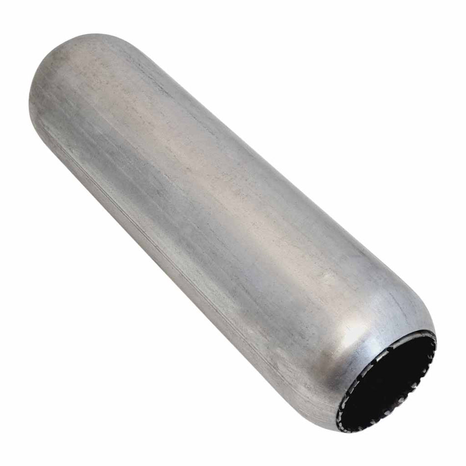 Aluminized Steel 2.5" ID 12" Long Hotdog Muffler Resonator