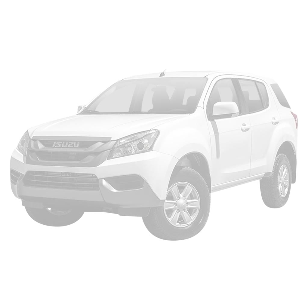 Isuzu MUX 2013-2016 3L 3 Inch Turbo Back Exhaust made of stainless steel for turbo back exhaust system replacement.