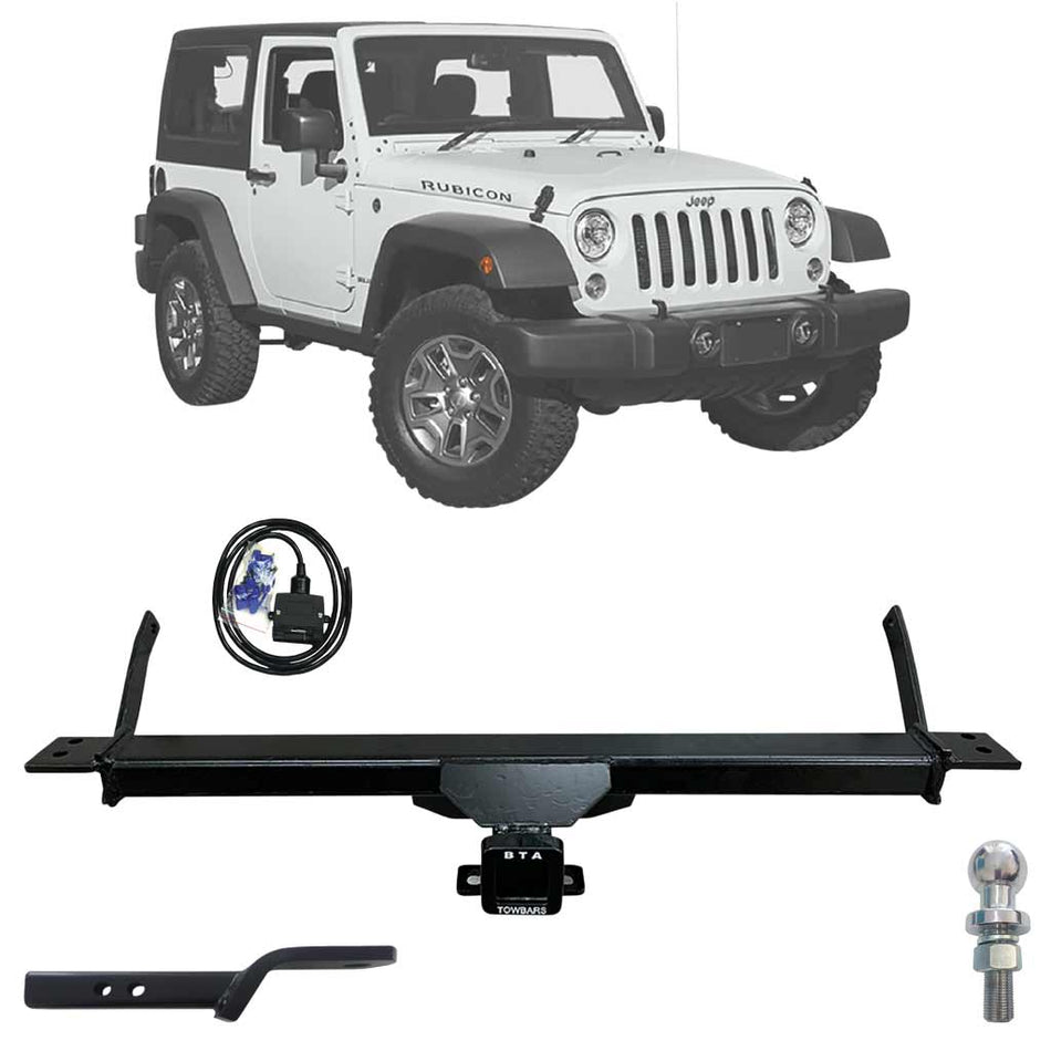 BTA Towbar Kit To Suit Jeep Wrangler 01/1996 - 03/2007 ***** Special Order Item ******