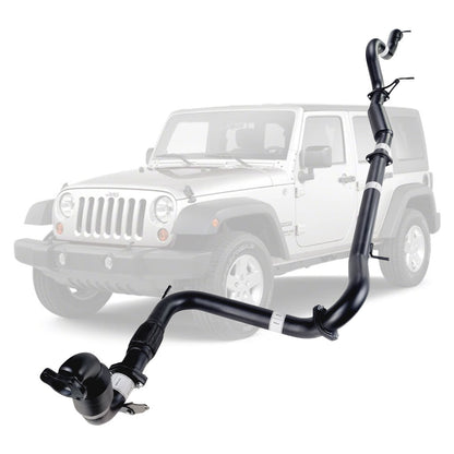 Jeep Wrangler JK 2007-2010 2.8L CRD 3 Inch Turbo Back Exhaust *** Limited Stock Made To Order ****