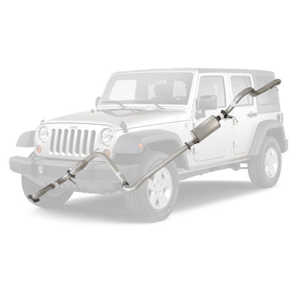 Jeep Wrangler JK 2007-2010 2.8L CRD 3 Inch Turbo Back Exhaust *** Limited Stock Made To Order ****