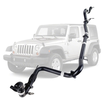 Jeep Wrangler JK 2007-2010 2.8L CRD 3 Inch Turbo Back Exhaust *** Limited Stock Made To Order ****