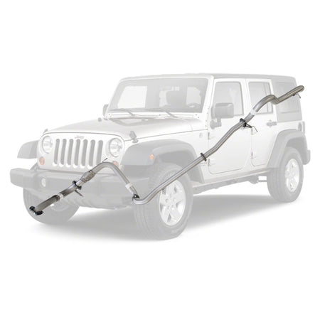 Jeep Wrangler JK 2007-2010 2.8L CRD 3 Inch Turbo Back Exhaust stainless steel performance exhaust system