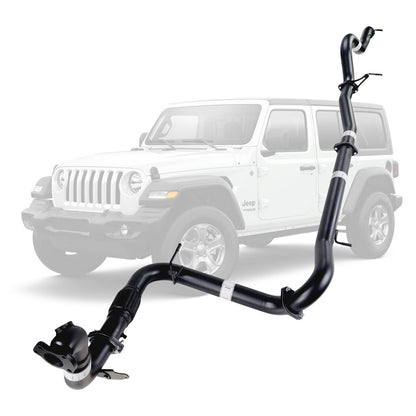 Jeep Wrangler JK 2010-2015 2.8L DPF 3 Inch Turbo Back Exhaust *** Limited Stock Made To Order ****