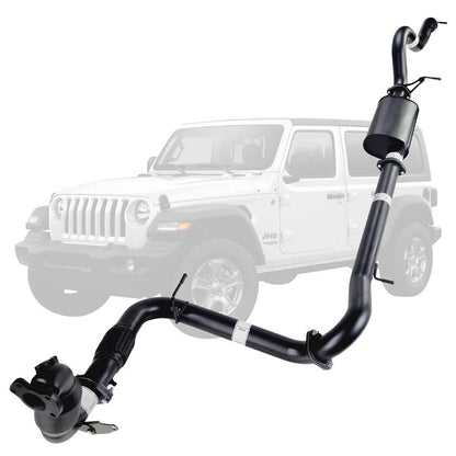 Jeep Wrangler JK 2010-2015 2.8L DPF 3 Inch Turbo Back Exhaust *** Limited Stock Made To Order ****