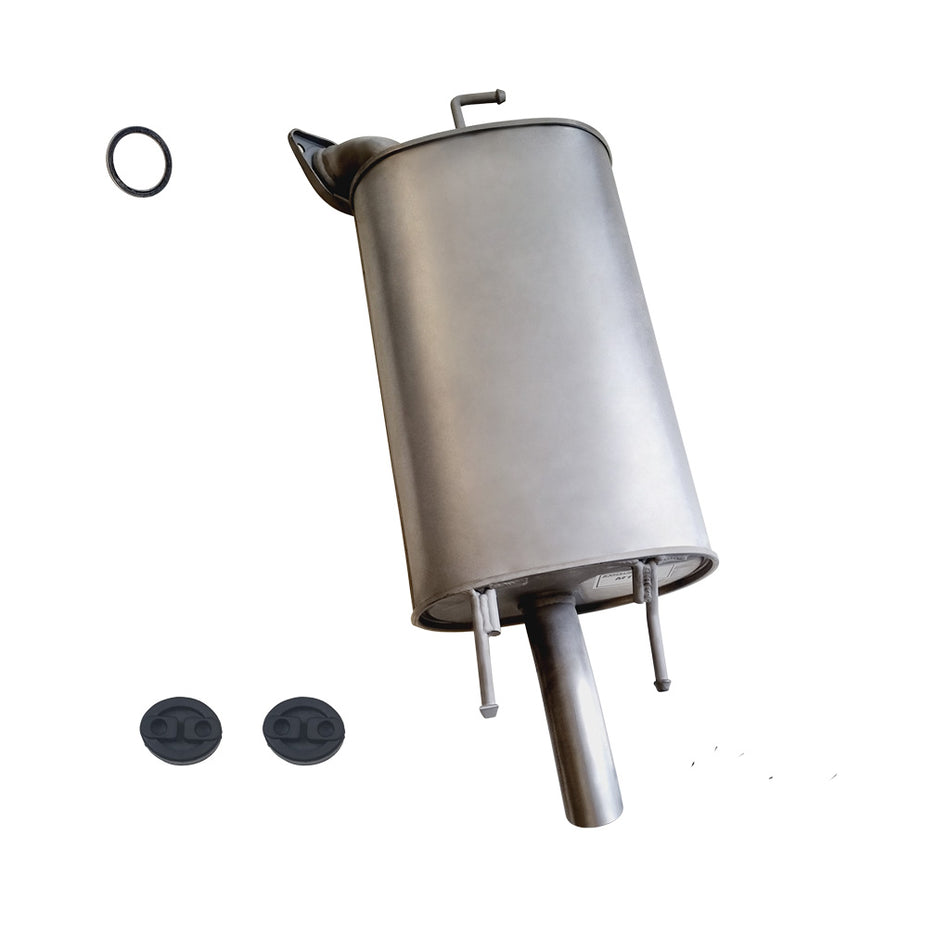 Standard Replacement Rear Muffler For Toyota Camry ACV36R 2.4L 4Cyl Sedan 2002 To 2006 with gasket and fittings