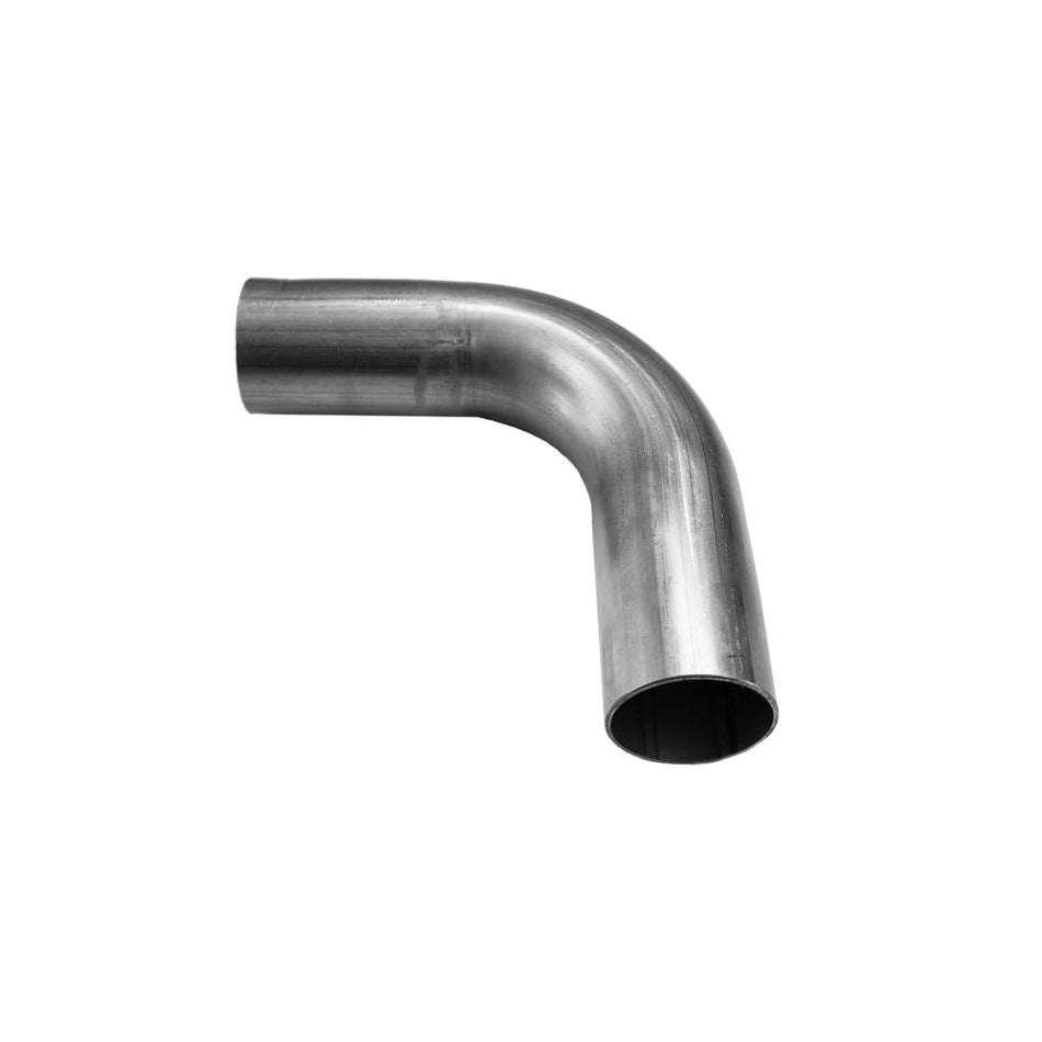 Mandrel Bend 1.75 Inch (44mm) 90 Degree Stainless 409 Raw Long Leg