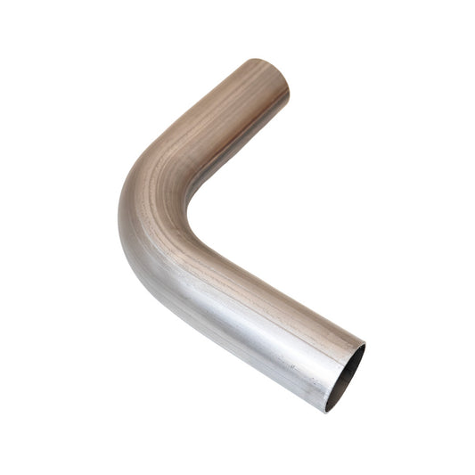 Mandrel Bend 2 Inch (51mm) 90 Degree Stainless 409 Raw Long Leg